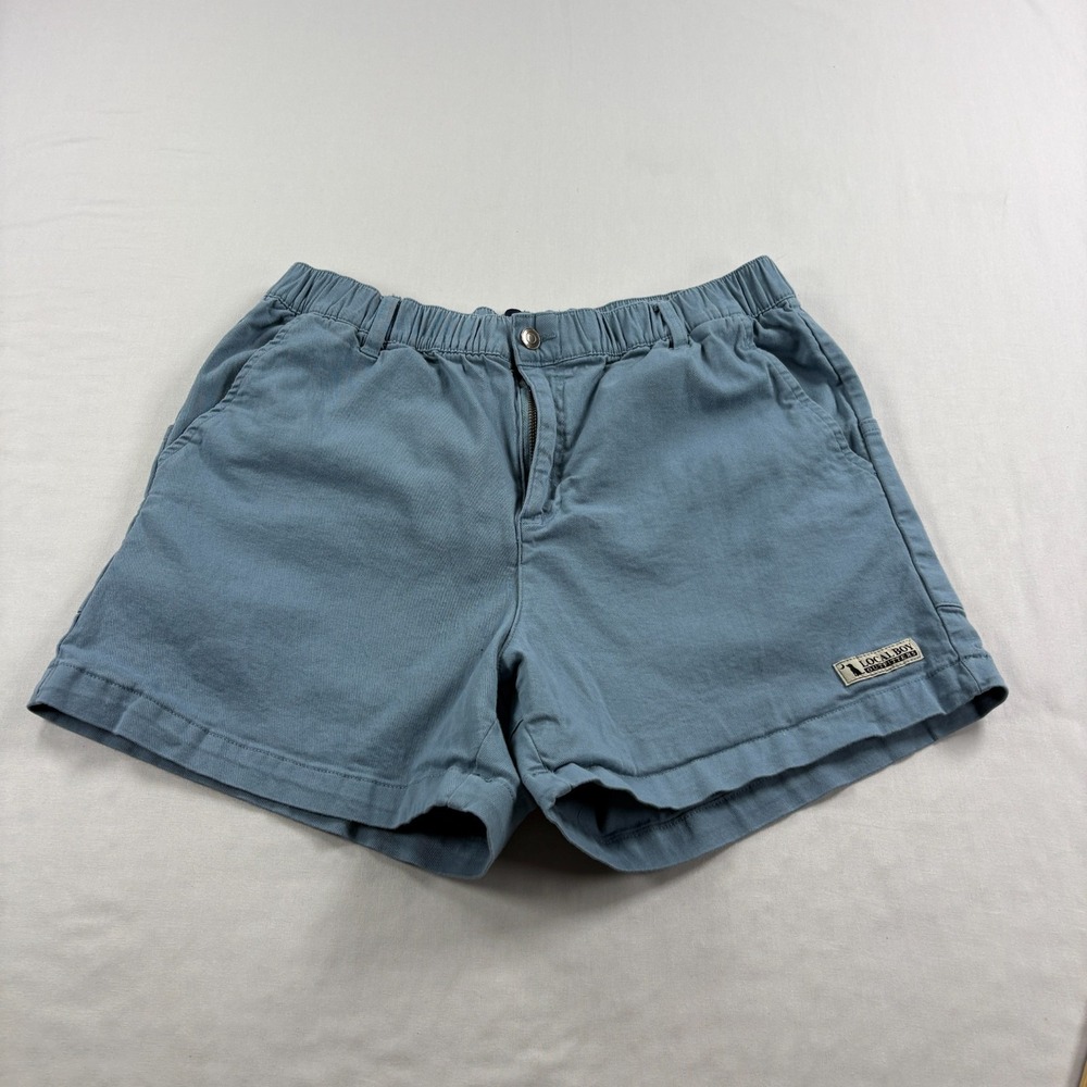 Local Boy Outfitters Shorts Mens XL Blue Chino Stretch Casual Preppy Fishing
